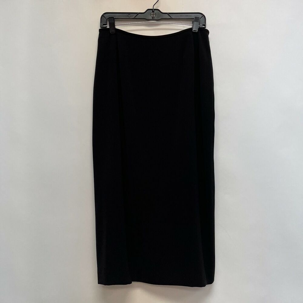 Kasper Women's Straight Pencil Skirt Size 10 Petite Black Lined
